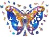 Puzzle Drewniane Magiczny Motyl A3